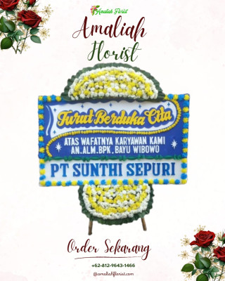 Papan Bunga Duka di Simarimbun