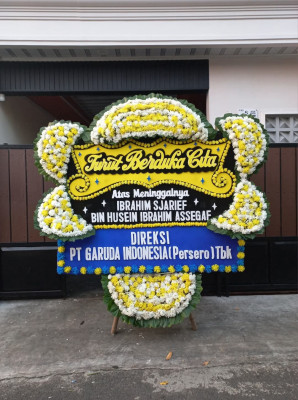 Papan Bunga Duka di Simarimbun