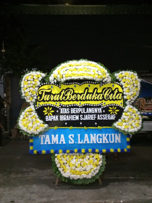 Papan Bunga Duka di Simarimbun
